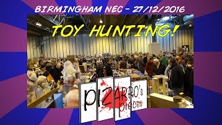 Vintage Toy amp figure hunting at the NEC Birmingham 27122016 [upl. by Llewxam814]