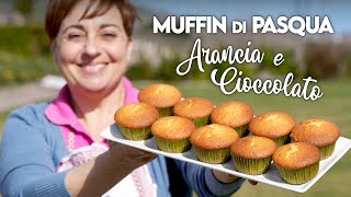 MUFFIN DI PASQUA CIOCCOLATO E ARANCIA Ricetta Facile  Fatto in Casa da Benedetta [upl. by Lrigybab]