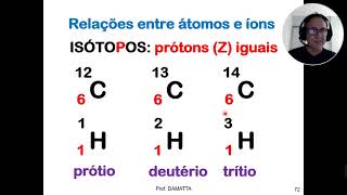 Atomísitca Isótopos isótonos isóbaros e isoeletrônicos [upl. by Banna]