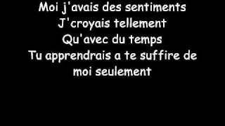 Amel Bent  A trop taimer Lyrics [upl. by Snah]