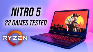 Acer Nitro 5 Ryzen 5 4600H1650 22 Game Test [upl. by Berns]