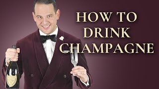 How To Chill Open Pour amp Drink Champagne  A Quick Guide For New Years  Gentlemans Gazette [upl. by Niknar411]