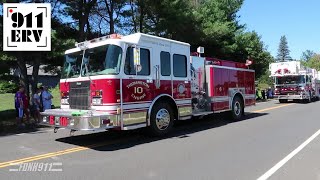 135th Annual CT State Fire Convention Parade 2018 [upl. by Hgielrak]