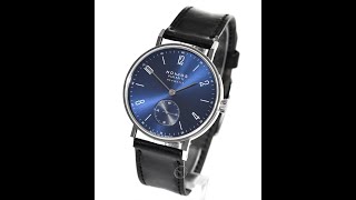 Nomos Tangente Neomatik 35 Blaugold FM15515 [upl. by Ramor]