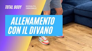 ALLENAMENTO A CASA CON IL DIVANO [upl. by Noffets]