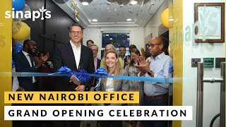 Sinapis Nairobi Office Grand Opening at Rainbow Tower in Westlands [upl. by Teena]