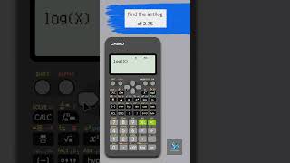 How to Calculate Antilogarithmic Values Casio fx991ES Calculator  Exam Tips  Log  Ln  Antilog [upl. by Federica]