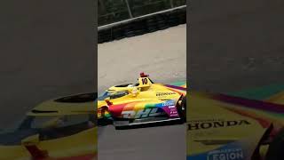 Alex Palou Curva Sacacorchos Laguna Seca Indycar Práctica del viernes 2024 [upl. by Enyrb193]