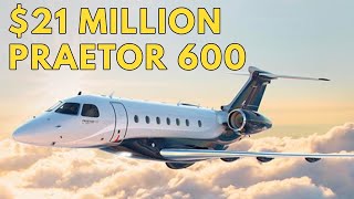 The 21 Million Embraer Praetor 600 Business Jet Full Tour by Embraer [upl. by Chadd]