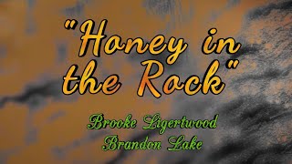 quotHoney in the Rockquot by Brooke Ligertwood amp Brandon Lake Sign LanguageCC [upl. by Koffman612]