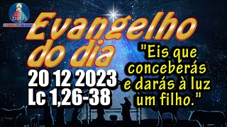 EVANGELHO DO DIA 20122023 COM REFLEXÃƒO Evangelho Lc 12638 [upl. by Nadeau]