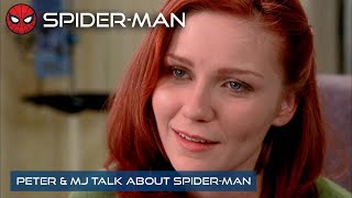 Peter amp MJ Talk About SpiderMan  SpiderMan  With Captions [upl. by Drawde]