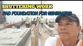 How to make a simple formworkshuttering in pad foundation [upl. by Iphigenia983]