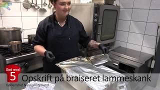 Braiseret lammeskank Restaurant Olive i Århus [upl. by Lilac30]