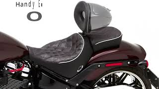 HarleyDavidson Softail Breakout Solo Seat [upl. by Sidnarb191]