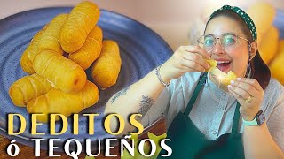 DEDITOS DE QUESO o TEQUEÑOS  Descubre la Diferencia  Nidia Rueda [upl. by Dewees]