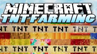 Minecraft  TNT Farming Extreme Mod EXPLODING CROPS  Mod Showcase [upl. by Pradeep]