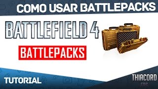 Battlefield 4  Battlepack e Como Usar BoostAuxilio de XP [upl. by Shirlie860]