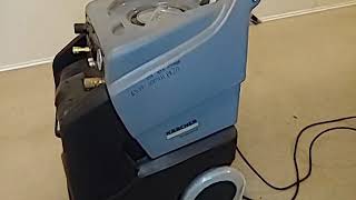 karcher professional carpet cleaner the Home Depot rental cleaning very dirty carpet [upl. by Eenram]