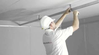 How to Install an MF Plasterboard Ceiling [upl. by Assilaj6]