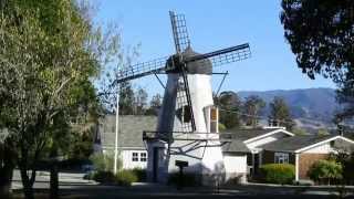 Solvang California Windmills [upl. by Nosimaj]