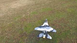 Freewing F 16 70mm 3rd flight ever [upl. by Seraphim]