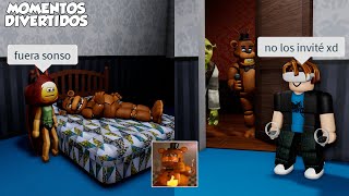 FIVE NIGHTS AT FREDDYS 4 MOMENTOS DIVERTIDOS ROBLOX VR [upl. by Rodmun667]