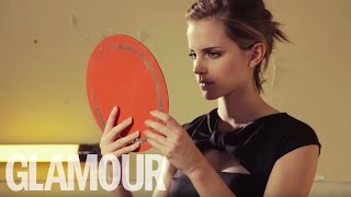 Emma Watson Cover Shoot for Glamour Magazine  Glamour UK [upl. by Arreyt]