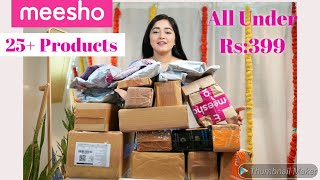 25 Meesho Products Rs75 Starting  Jewellery Hair Accessories Home Decor amp More meesho Haul [upl. by Koball]