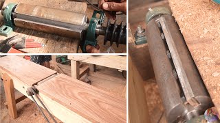 Homemade Table Planer  Cutter Head  How it is made Build Yours Now [upl. by Layol153]