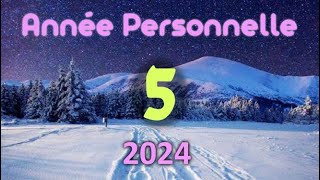 Numérologie amp Prédictions 2024 🎉 Année personnelle 5️⃣🔮 [upl. by Jacquenetta834]