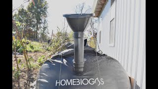 HomeBiogas 20 Part 1 Unboxing and step by step installation Biodigester making methane [upl. by Atsirc]