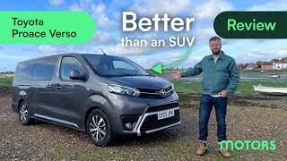 2023 Toyota Proace Verso Review Why bother with a 7 seat SUV when you can have this [upl. by Adele]