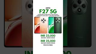 Oppo A27 5G  Price in India  oppoindia oppophones [upl. by Sindee]