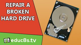 Tutorial How to repair broken hard disk drive and recover your data Beeping sound or clicking [upl. by Ihcekn]