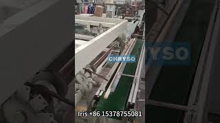 Testing video for wood broom handle production line [upl. by Denby]