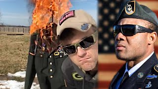 Veteran Burns Uniform The TRUTH Behind the Act 🔥  Green Beret Reacts [upl. by Acinonrev]