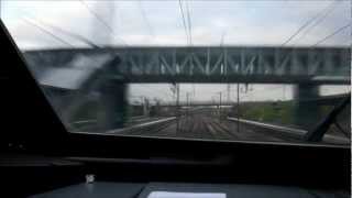 Voyage en cabine du TGV de Paris à Luxembourg Full HD [upl. by Dedrick]