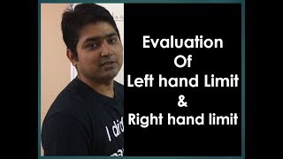 Evaluation of left hand and right hand limit in Hindi  05 [upl. by Adnam10]