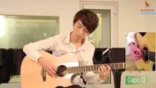 기타큐와 함께하는 정성하 연주동영상 Sungha jung guitar playing with guitarQ [upl. by Haizek]