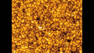 The Surface of the Sun Granules on the Photosphere [upl. by Alrats]