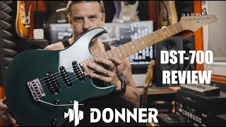 Donner DST700 Review  Budget Friendly Super Strat [upl. by Niuqram]