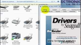 Cómo configurar Puerto USB para impresora de Etiquetas [upl. by Aliek]