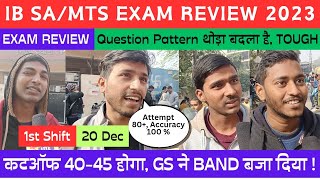 IB SAMT amp MTSGen Exam Analysis 2023  IB SA amp MTS EXAM ANALYSIS  IB EXAM REVIEW [upl. by Server322]