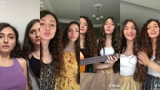 TikTok Merve Özbağış amp Beyza Özbağış Söylediği Slow Şarkılar [upl. by Cristiona733]