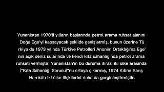 Ege Adalarının Silahlandirilmasi Kıta Sahanlığı Sorunu  Çağdaş Yumuşama Dönemi [upl. by Boyden]