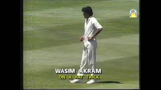 RARE Extended highlights of Akrams brilliant 11 wicket performance vs Aust 1st Test MCG January 90 [upl. by Pretrice788]