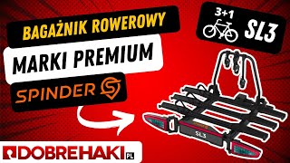 Bagażnik rowerowy marki premium na hak  SPINDER SL3 [upl. by Field]