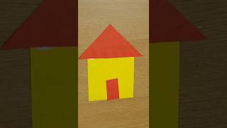 easy craft for toddlers shorts artandcraft shapes youtubeshorts [upl. by Freeland]