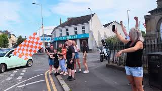 Lurgan celebrates Armagh win against Galway in the All Ireland Gaelic football 2024 [upl. by Beach270]